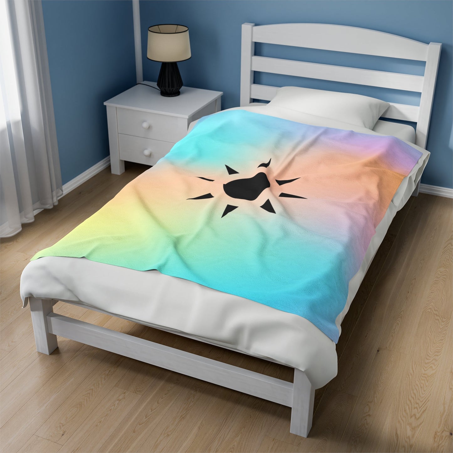 Selfcare on Sundays Logo Plush Blanket - Selfcare on Sundays