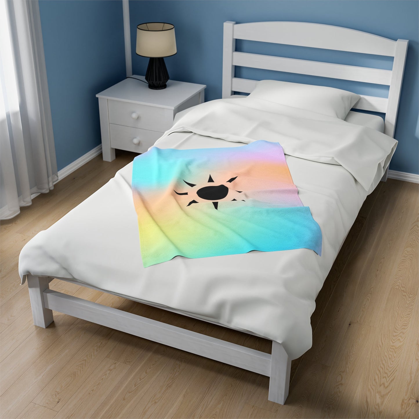 Selfcare on Sundays Logo Plush Blanket - Selfcare on Sundays