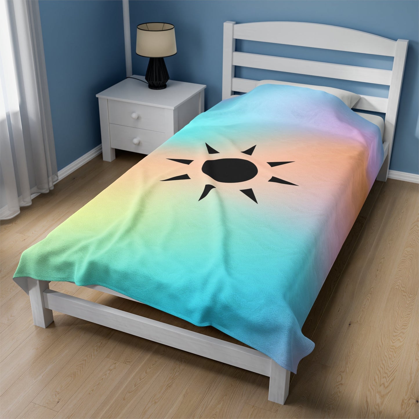 Selfcare on Sundays Logo Plush Blanket - Selfcare on Sundays