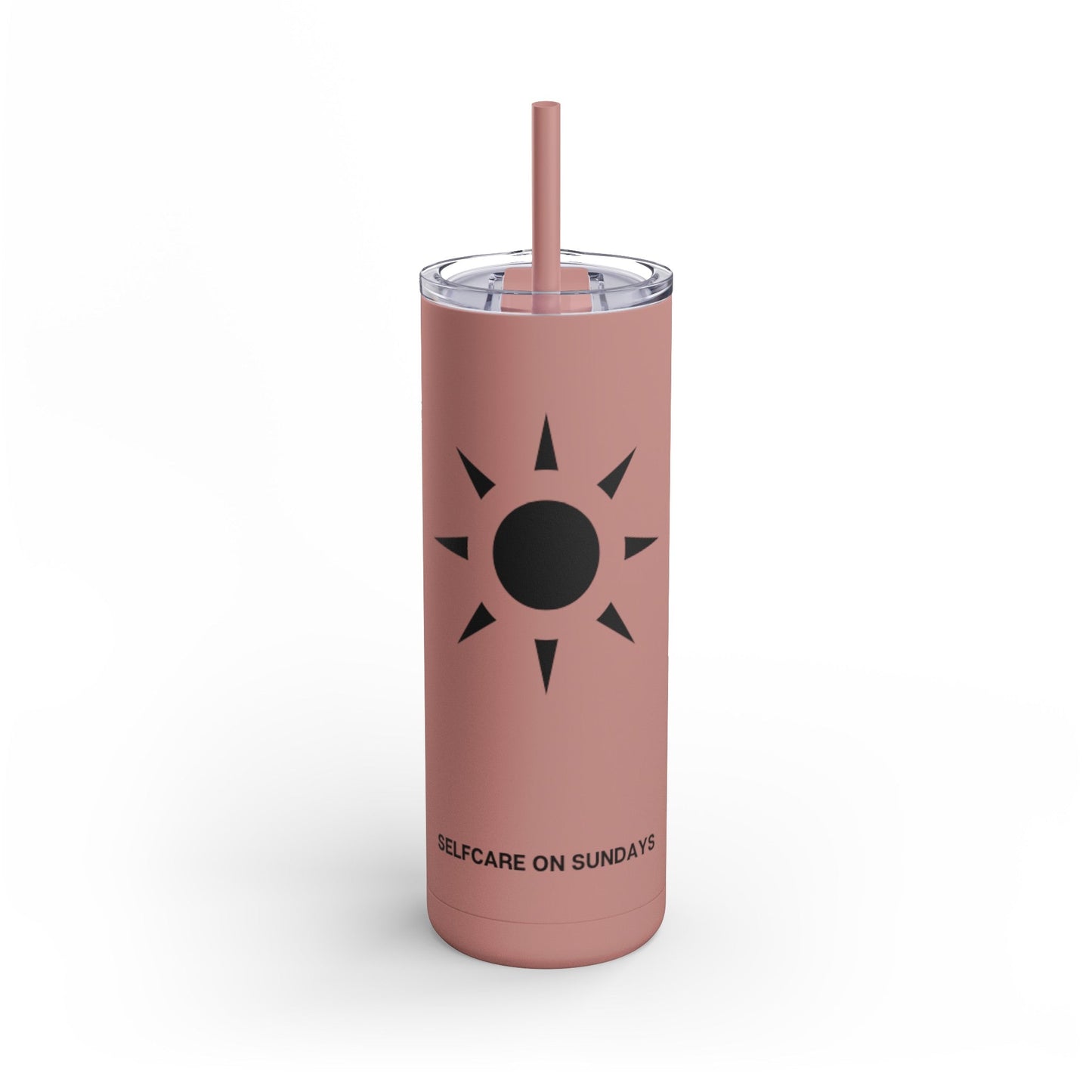 Selfcare on Sundays Matte Tumbler, 20oz - Selfcare on Sundays