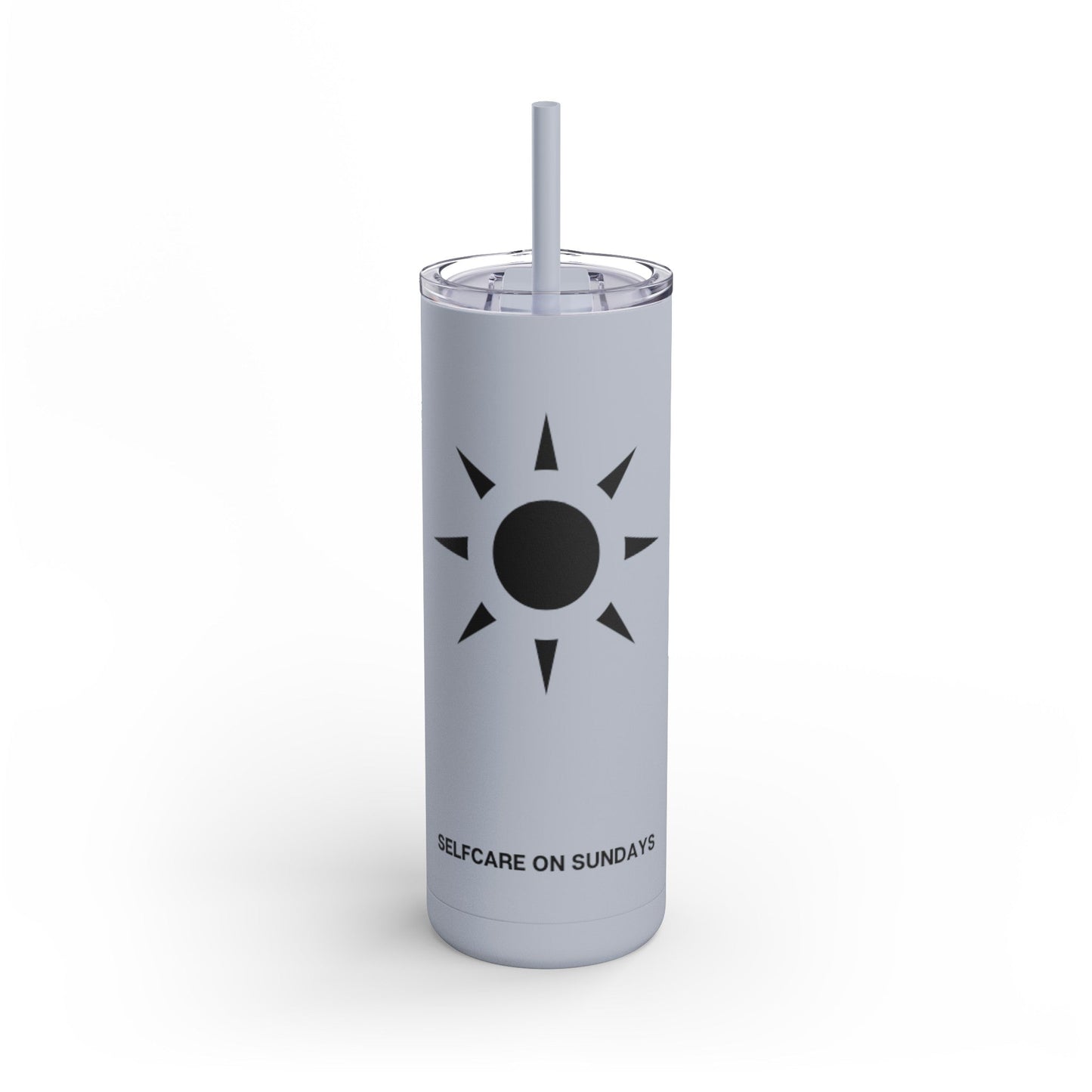 Selfcare on Sundays Matte Tumbler, 20oz - Selfcare on Sundays