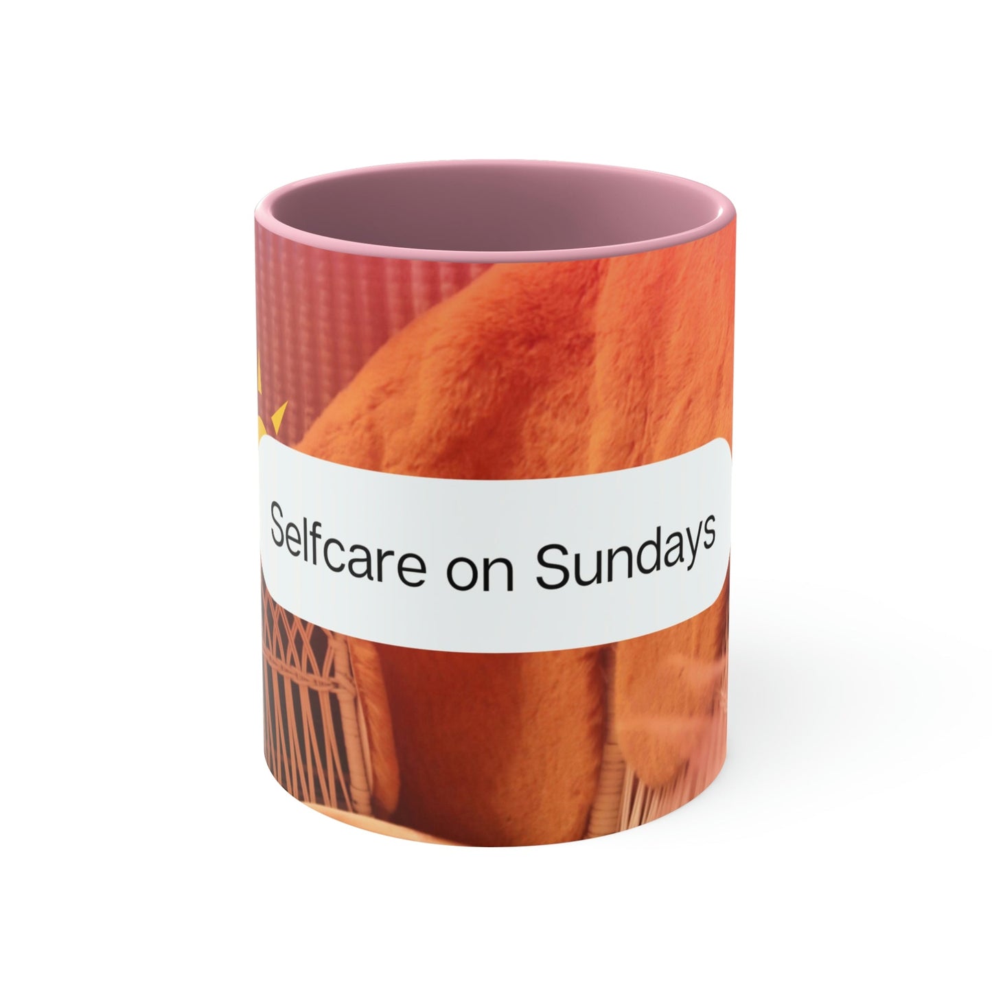 Accent Coffee Mug 11 oz - Selfcare on Sundays - Selfcare on Sundays