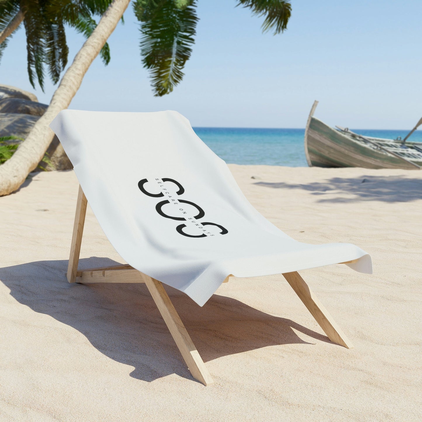 Beach Towel - Selfcare on Sundays - Selfcare on Sundays