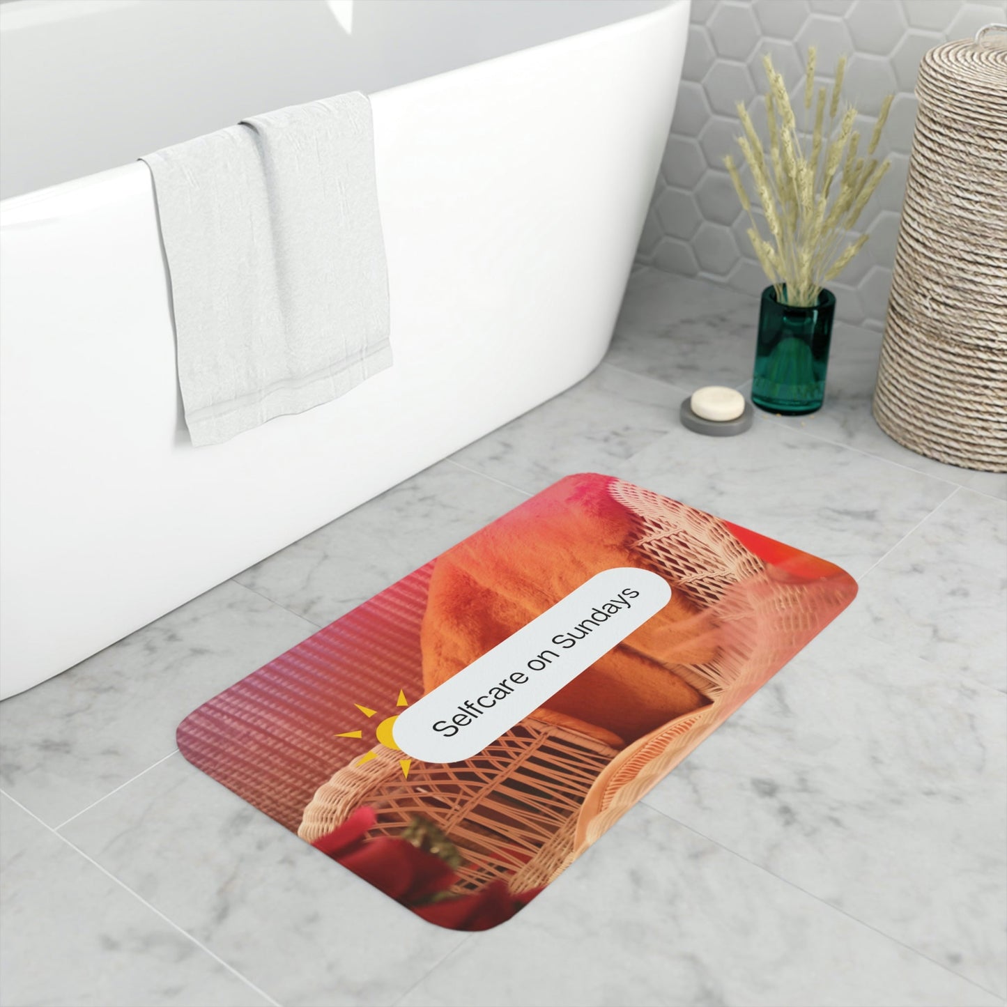 Memory Foam Bath Mat - Selfcare on Sundays - Selfcare on Sundays