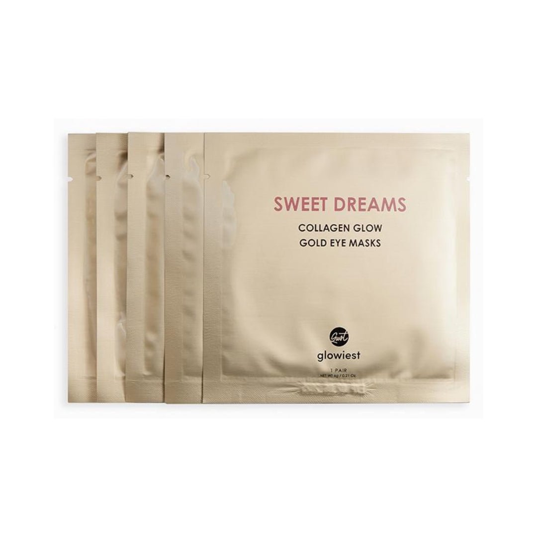 Sweet Dreams Collagen Glow Gold Eye Masks - Selfcare on Sundays