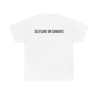 Emotionally Unstable with Great Skin Unisex Cotton Tee - Selfcare on Sundays