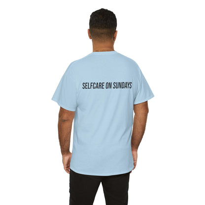 Emotionally Unstable with Great Skin Unisex Cotton Tee - Selfcare on Sundays
